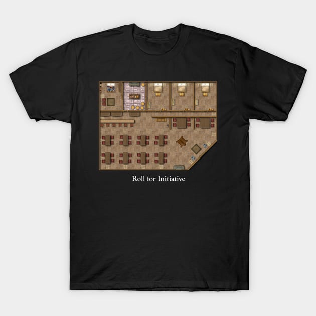 Roll for Initiative T-Shirt by antimatter_artwork